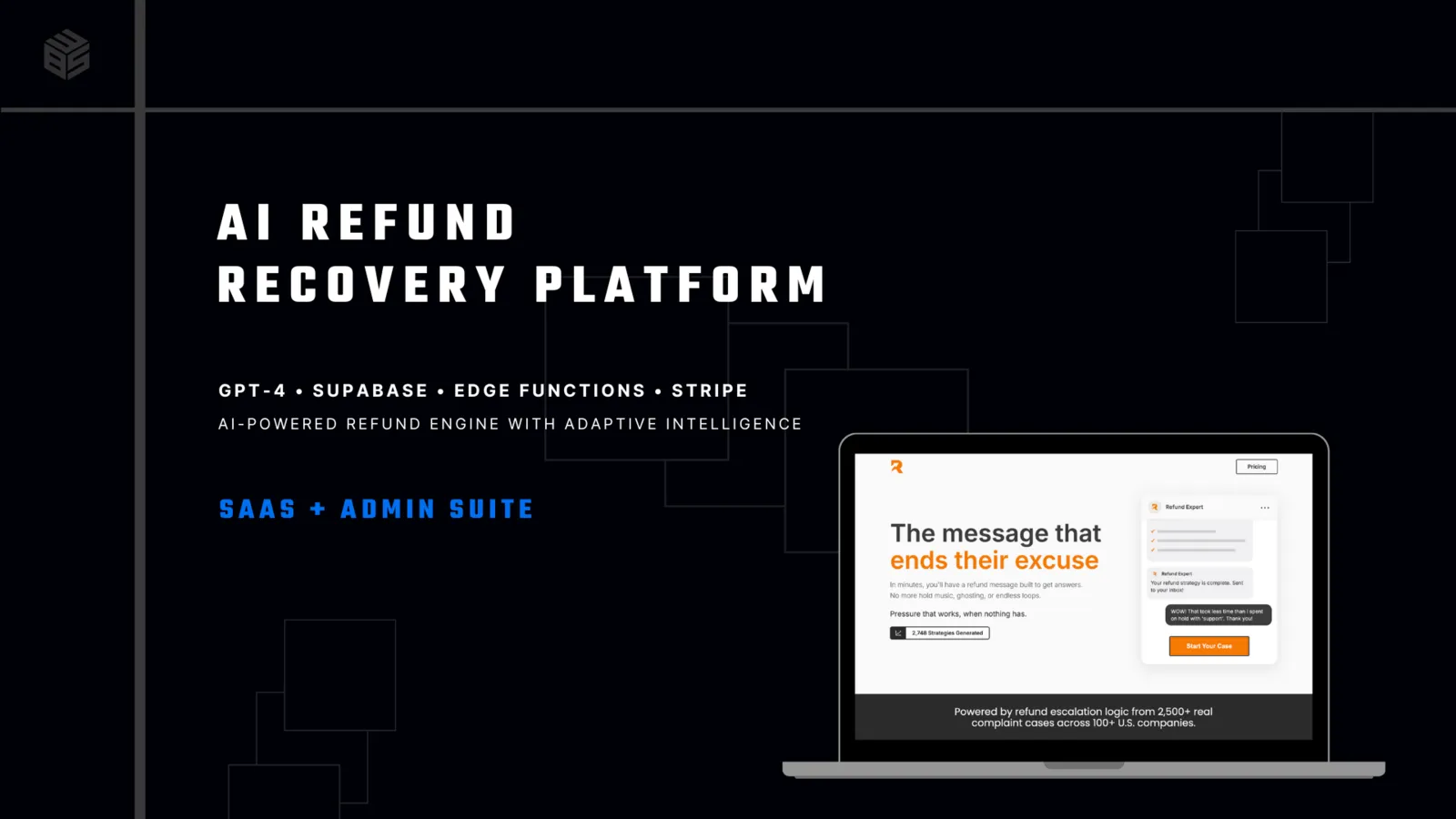 Refundit — AI Refund Recovery Platform